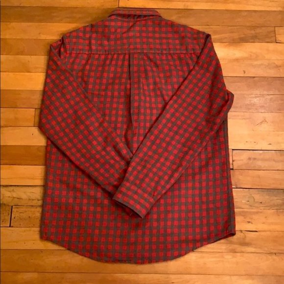Rue Saint Patrick - Red Plaid Shirt - Picture 3 of 11
